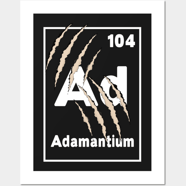 Adamantium Wall Art by Immortalized